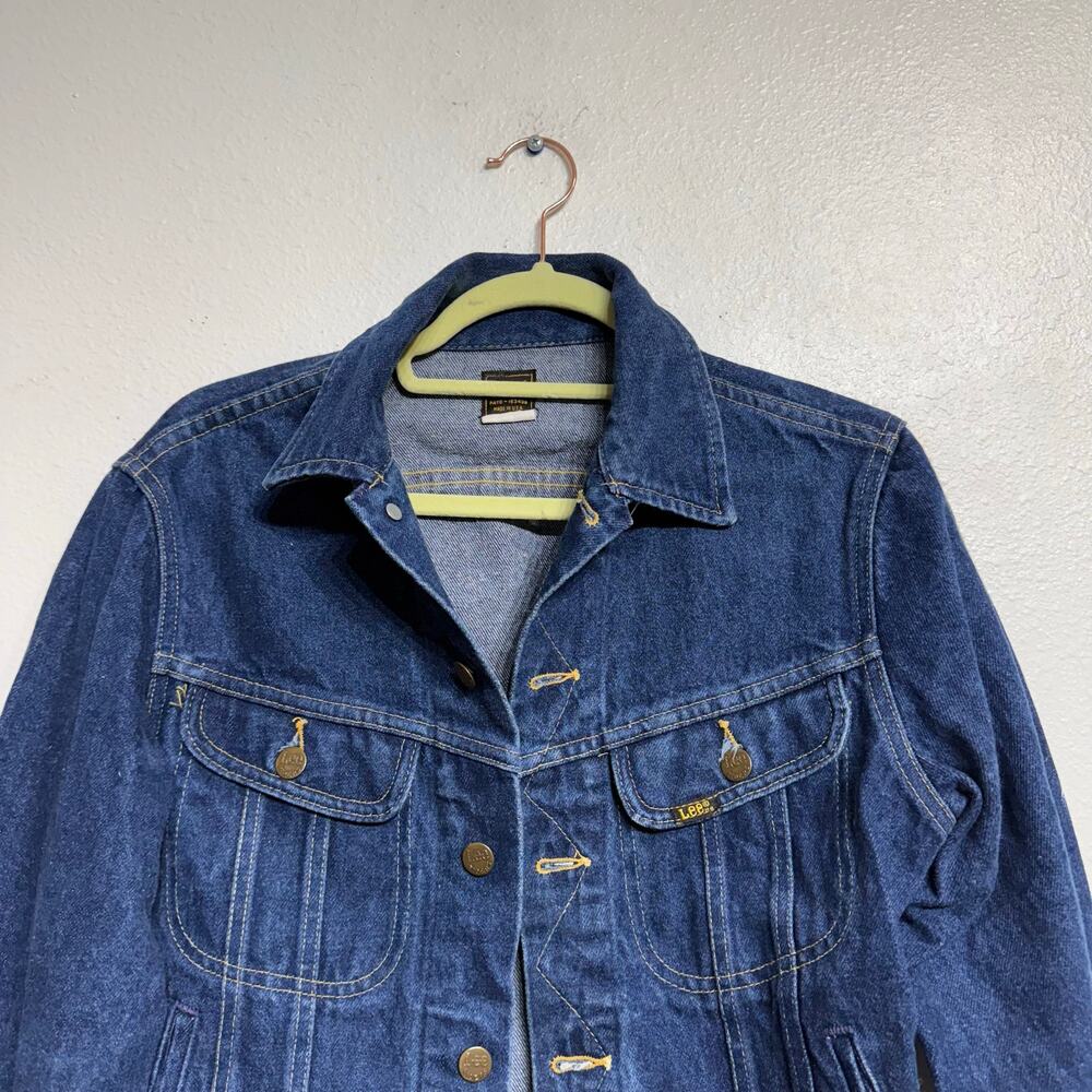 Lee Custom Pink Floyd Jean Jacket Sz S - Picture 3 of 11